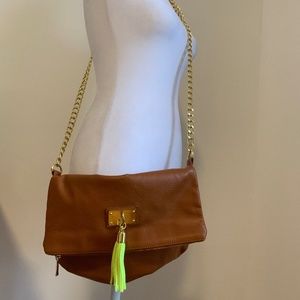Basement brown crossbody bag